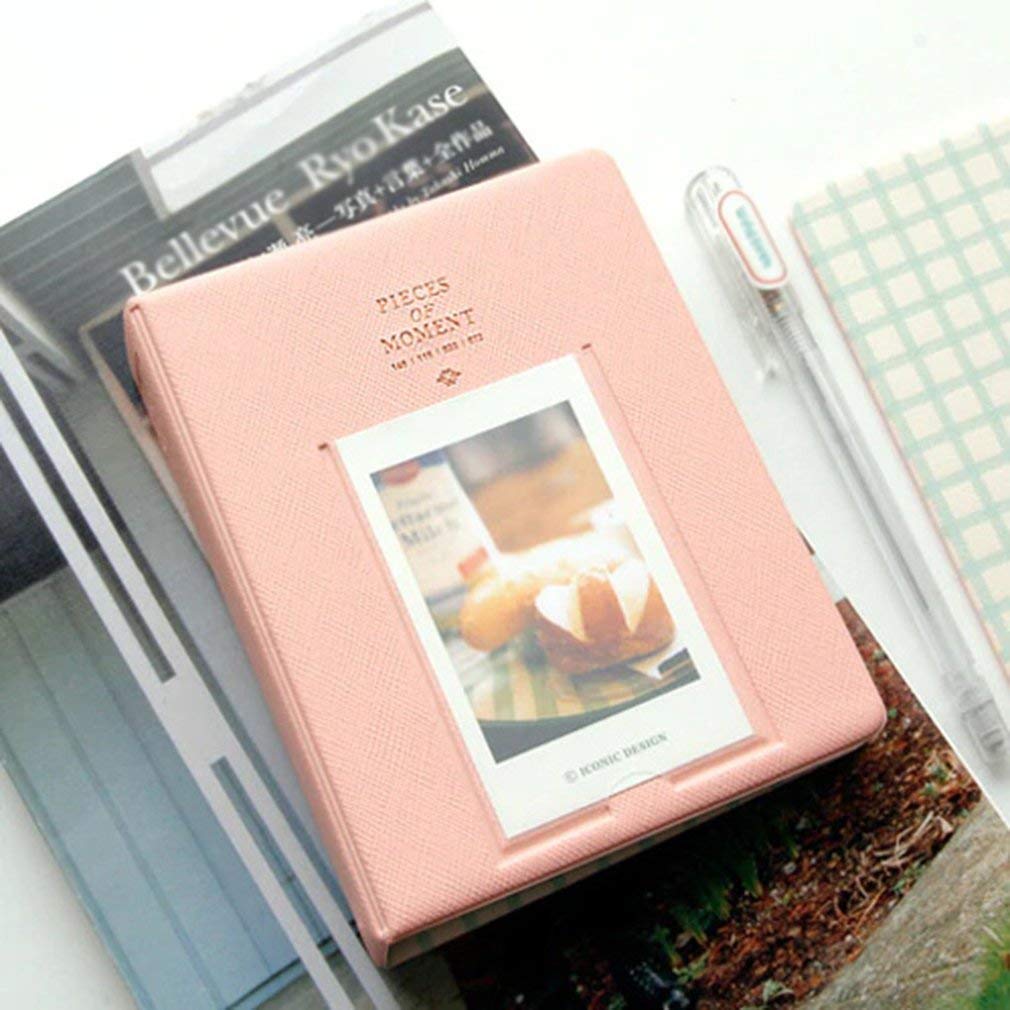 GLigeT Álbum de Fotos 64 Album Pocket Mini Instant Picture Box Storage Adecuado for Mini Película Fotos Álbumes Amigos Familia Amantes Álbum Album Fotos