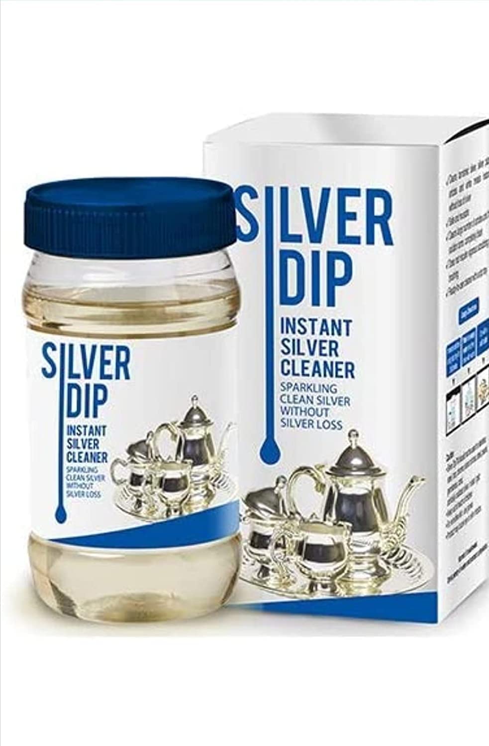 Silver Dip Modicare Instant Silver Cleaner For Home & Kitchen Use,(New Silver Dip Instant Without Silver Loss),(Hc26) - 300 milliliter (B0CXR39X9L) Amazon Price History, Amazon Price Tracker