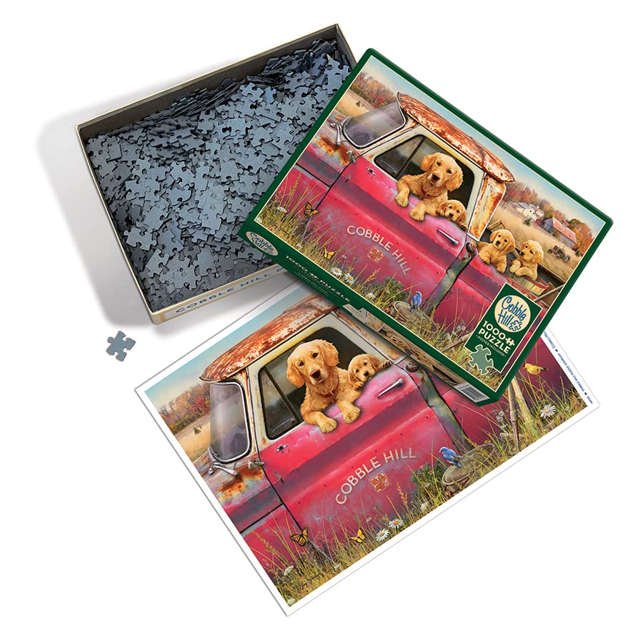 Cobble Hill 1000 Piece Puzzle - Cobble Hill Farm - Sample Poster Included, 48.9 x 67.6 cm - Image 2