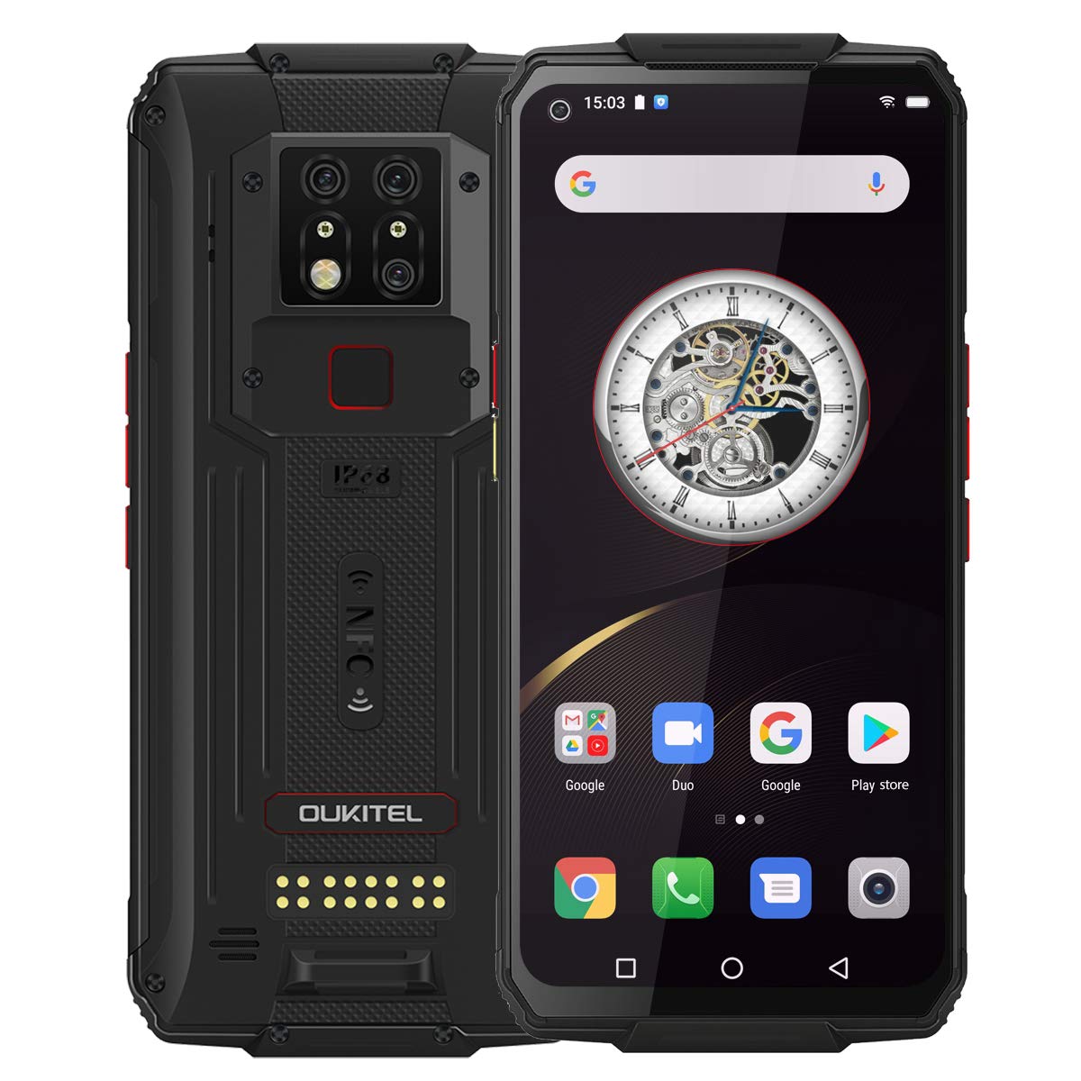 OUKITEL WP7  RAM8G+ROM128G　スーパーモジュール付属 OUKITEL WP7 RAM8G+ROM128G スーパーモジュール付属の通販 by