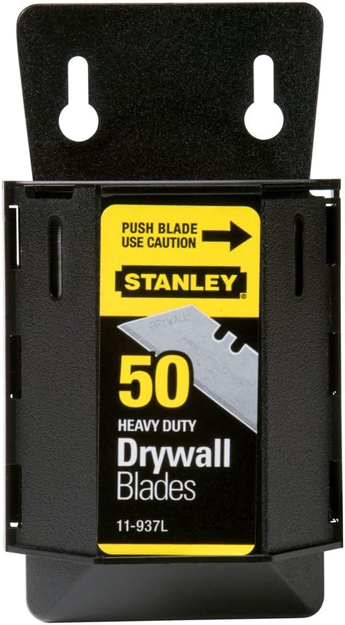 STANLEY 11-937L 50 Pack Drywall Utility Blades
