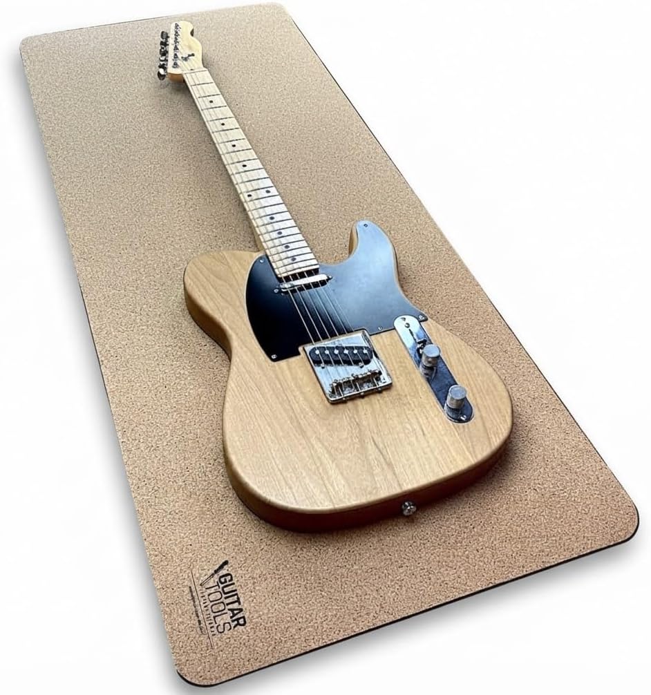 GTI Guitar and Bass Cork Mat – 47” x 19.5” - GWM