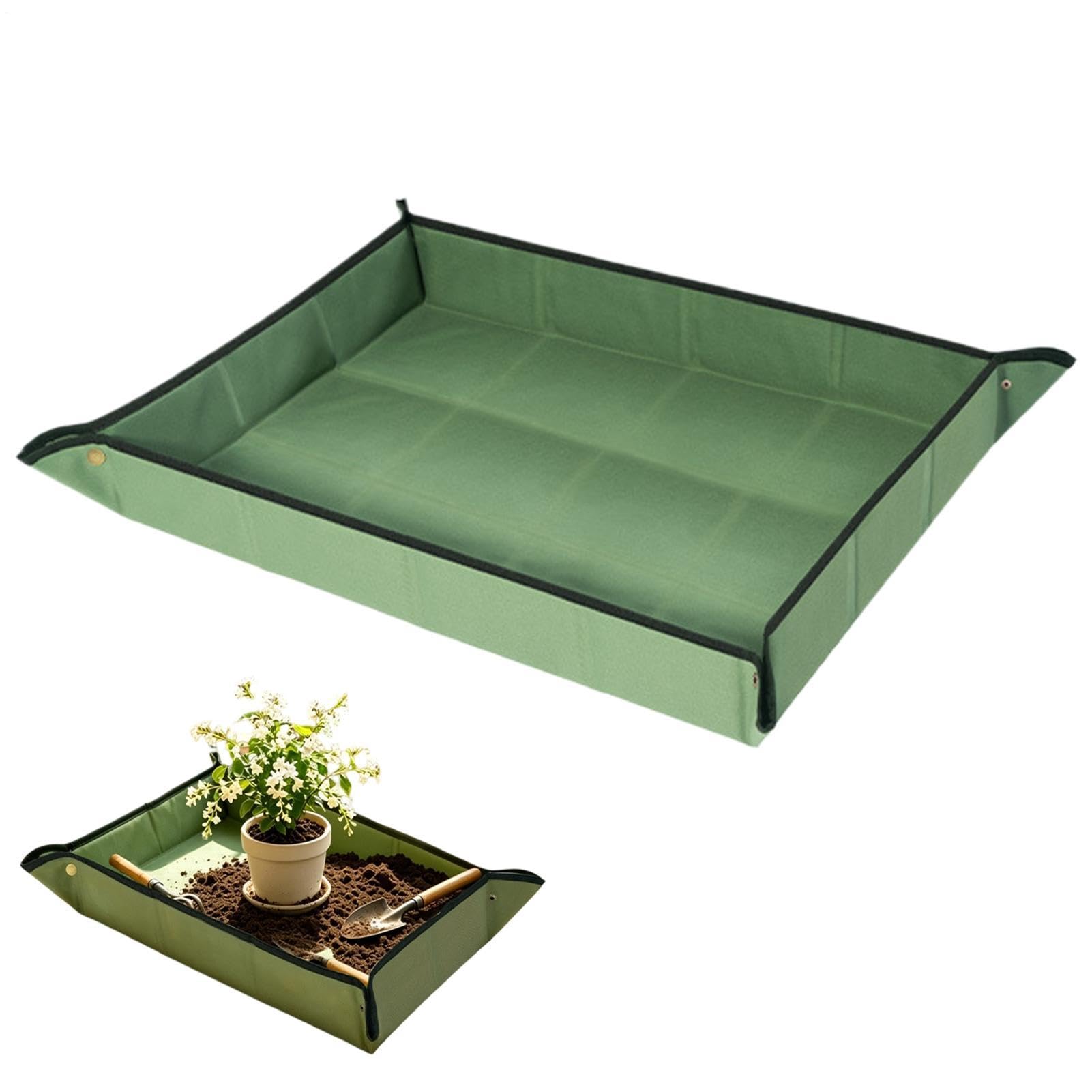 Tapis de rempotage de imperméable, pliable, extra large