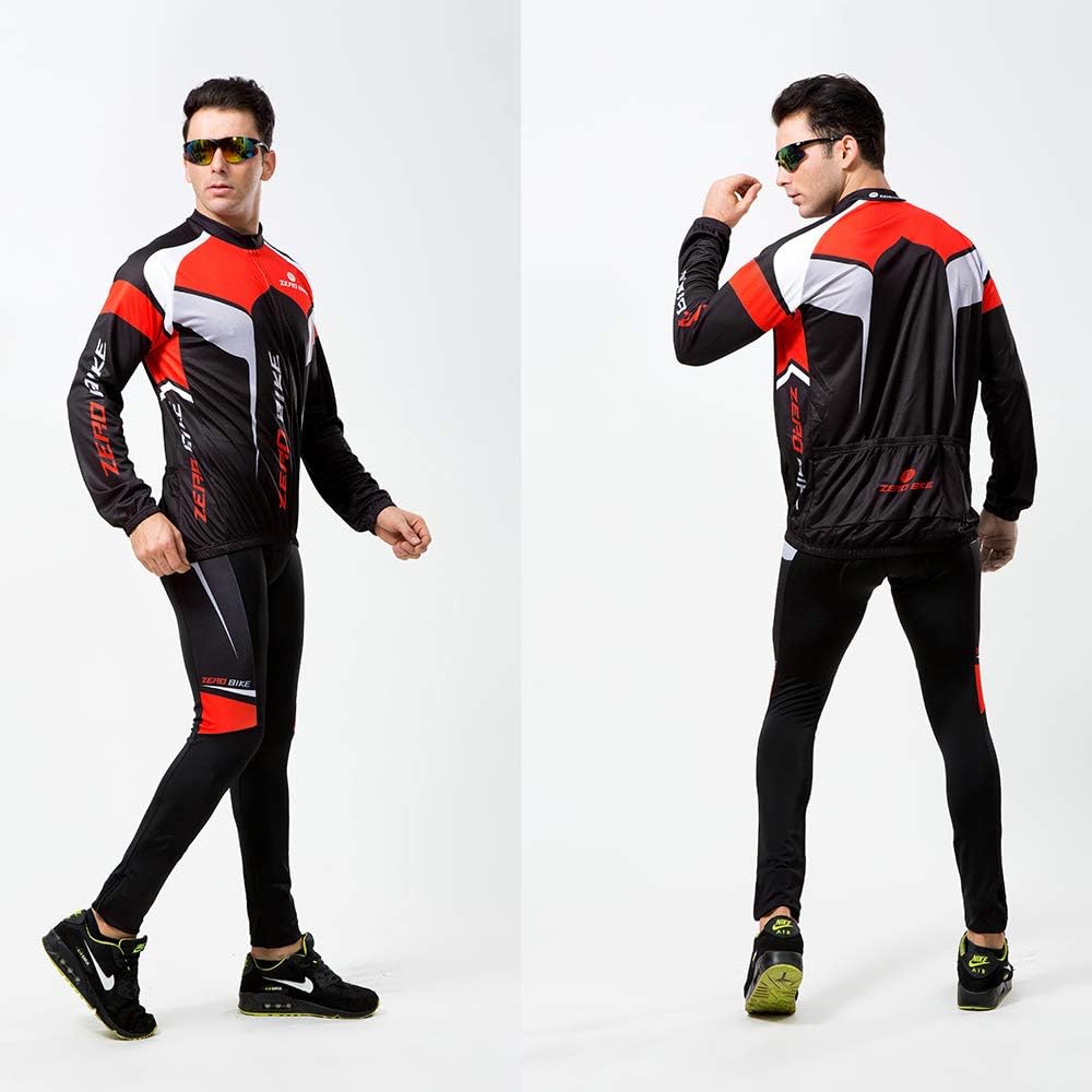Men's Breathable Long Sleeve Cycling Jersey Fast Drying Mesh Cycling Cloting Road Mountain Biking Breathable Vest