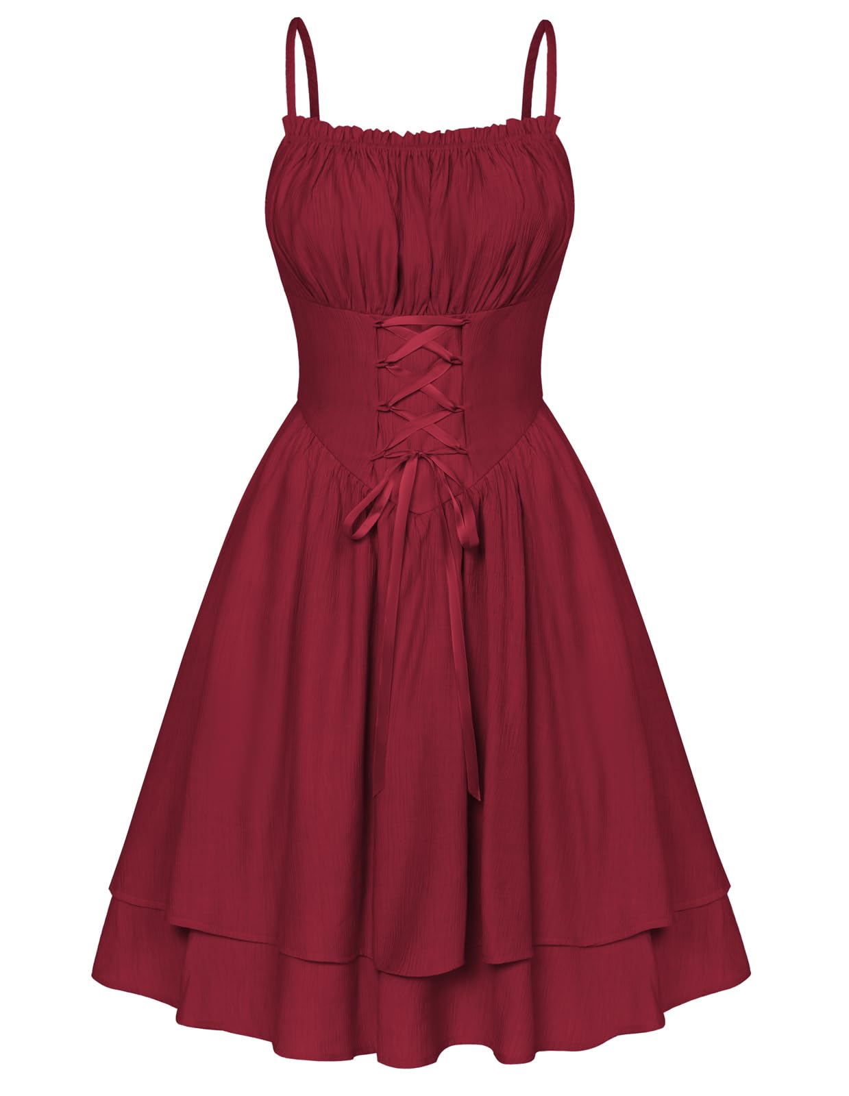 Scarlet Darkness Corset Mini Sundress Chiffon Homecoming Dress for Women