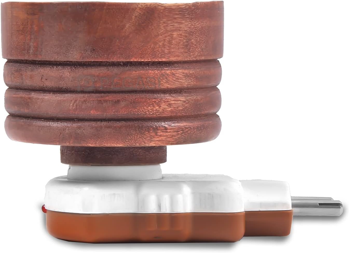 Pegasi® wooden kapoor dani electrical camphor burner/direct plug in incense burner/aroma diffuser/bakhoor burner/dhoop dani stand - (Pack of 1)