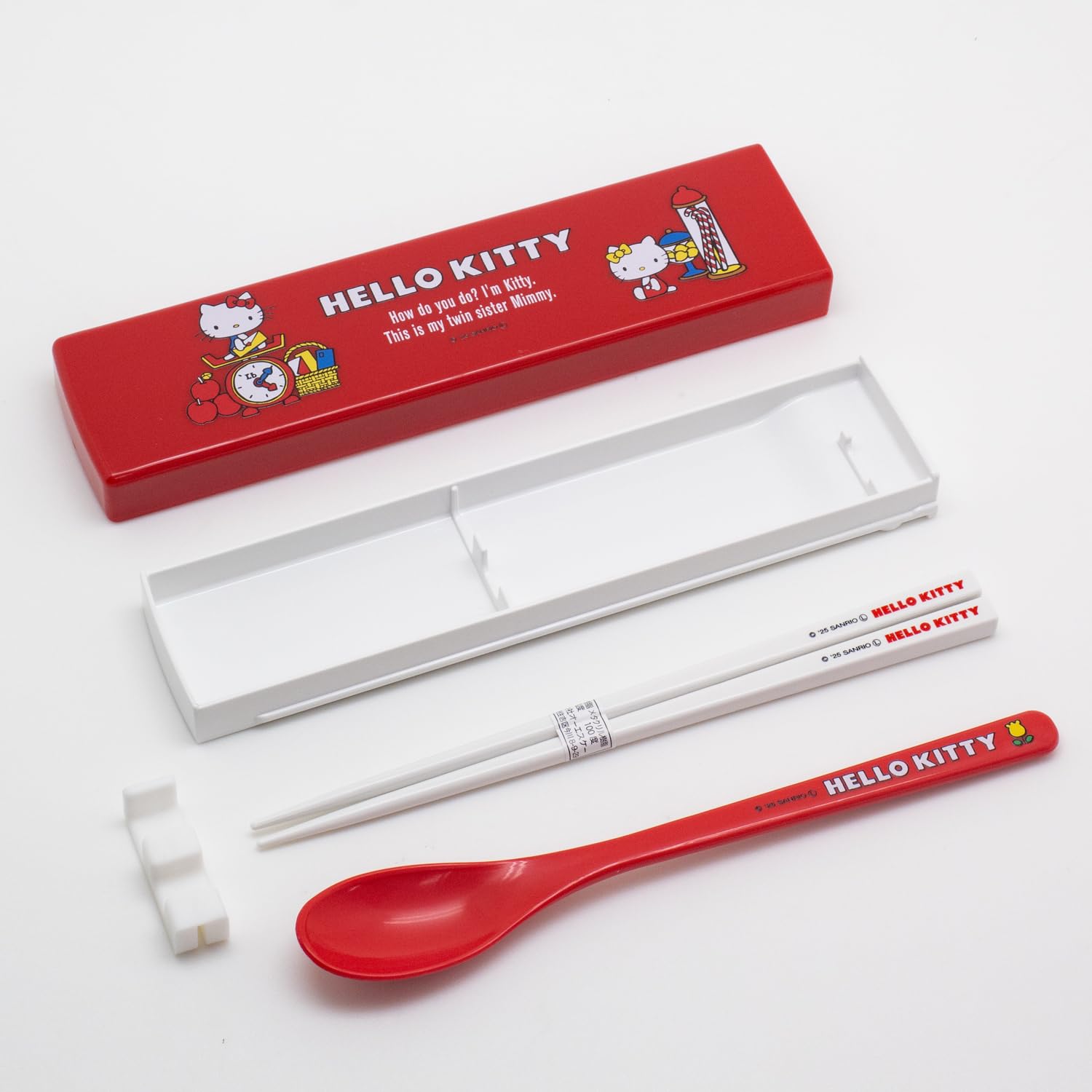 Amazon｜OSK 引フタ コンビセット ハローキティ 箸 スプーン セット KT