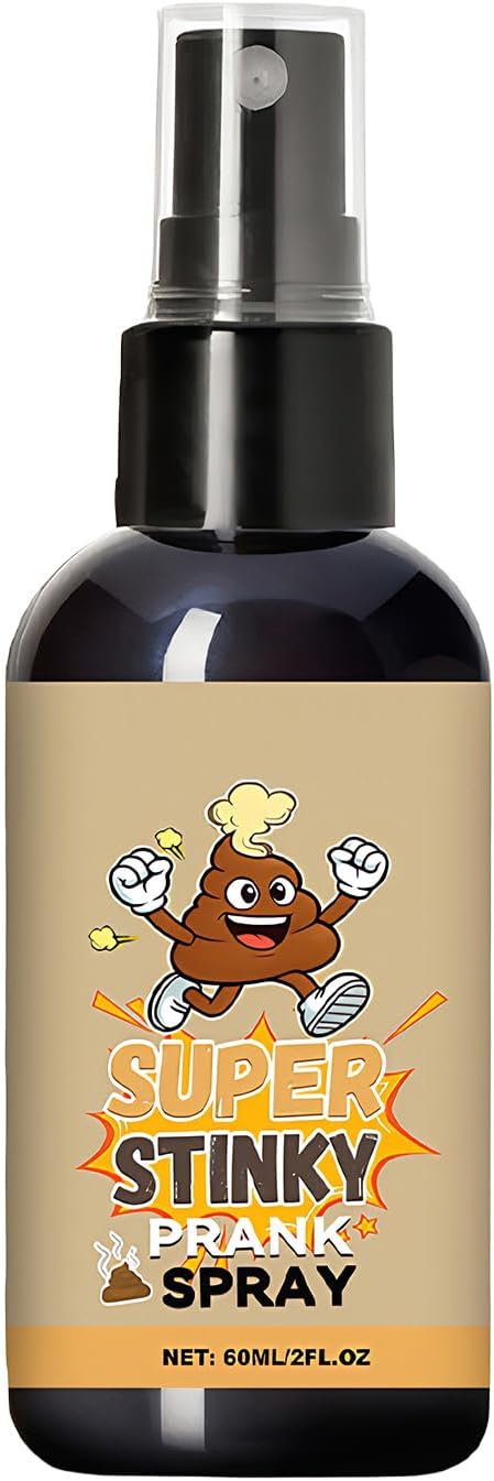 Smelly Spray | 60 ml Fun Poo Accessory, Liquid State Fart Spray | Suitable For Adults, Children, Parties, Hween, April Fool's Fools, Boys And Girls