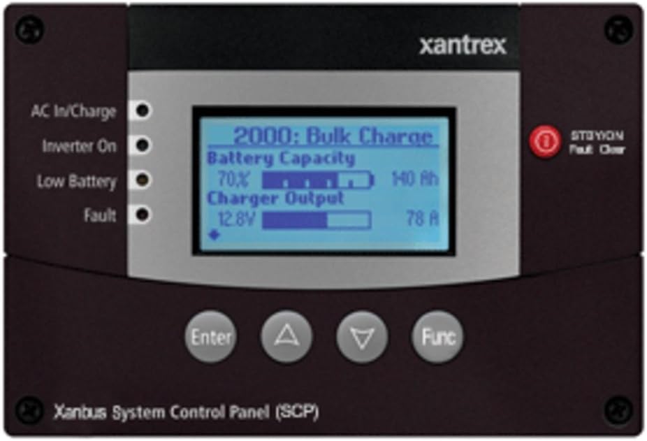 Amazon Com Xantrex Xanbus System Control Panel Scp F Freedom Sw12 3012 Marine Boating Equipment Electronics