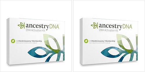 Miniatura 10 de Kit de prueba genética AncestryDNA + membresía de 3 meses a Ancestry World Explorer: resultados genéticos personalizados, prueba de etnia de ADN,