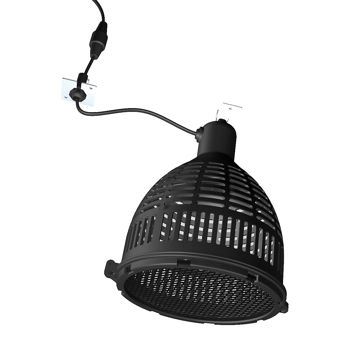 JBL TempSet Heat 71185 Installationsset mit Keramikfassung für Wärmestrahler Schutzschirm Schutzgitter, 160 W, E27