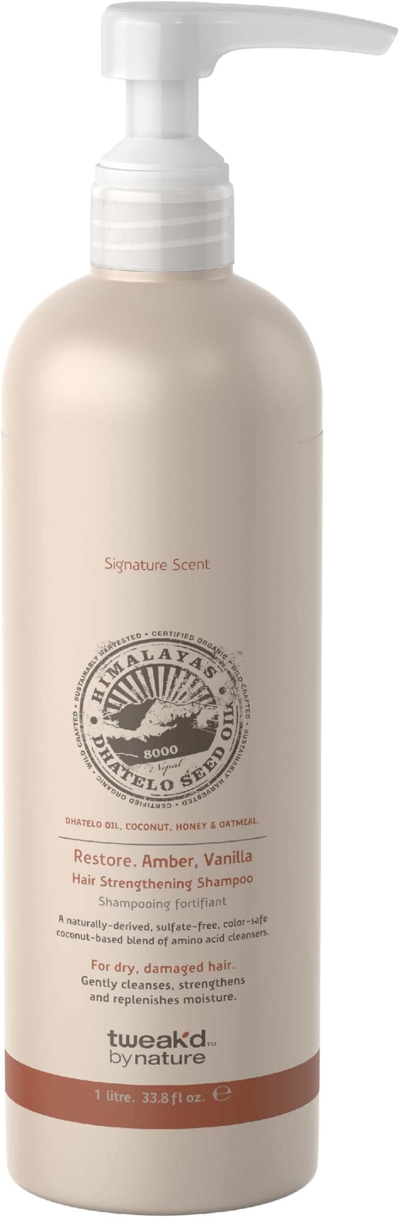 Tweak'd by Nature Dhatelo Restore Supersize Shampoo