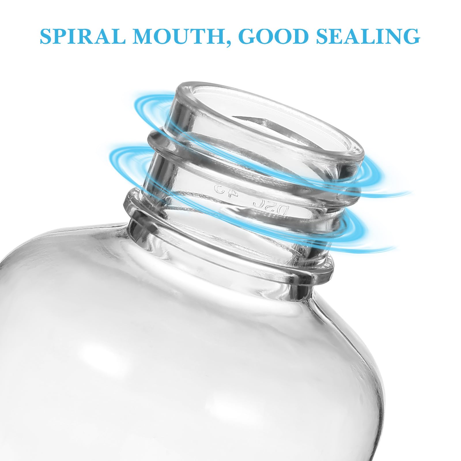 詰め替え容器　プラスチック　旅行用　トラベル　6本入り　ワンタッチキャップ 0168-001-01.jpg