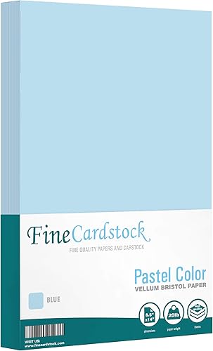 Papel de color pastel azul de 8.5 x 14 pulgadas, ideal para artes y manualidades, invitaciones, menús e impresión de papelería, papel de tamaño