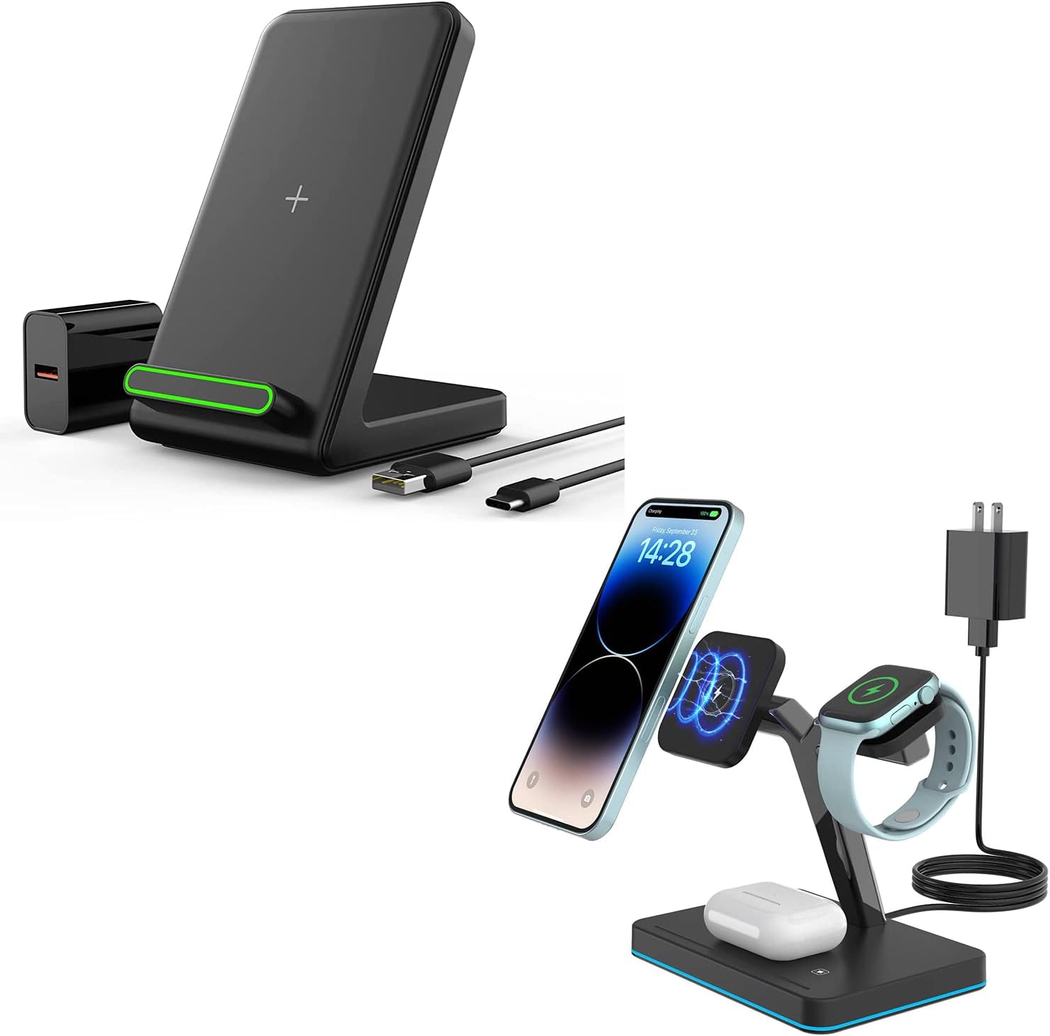 JoyGeek Wireless Phone Charger + 3in1 Wireless