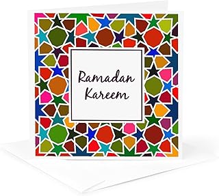 3dRose Greeting Card - Ramadan Kareem Generous Happy Ramadan Blessing Islamic Muslim holiday - Occasions