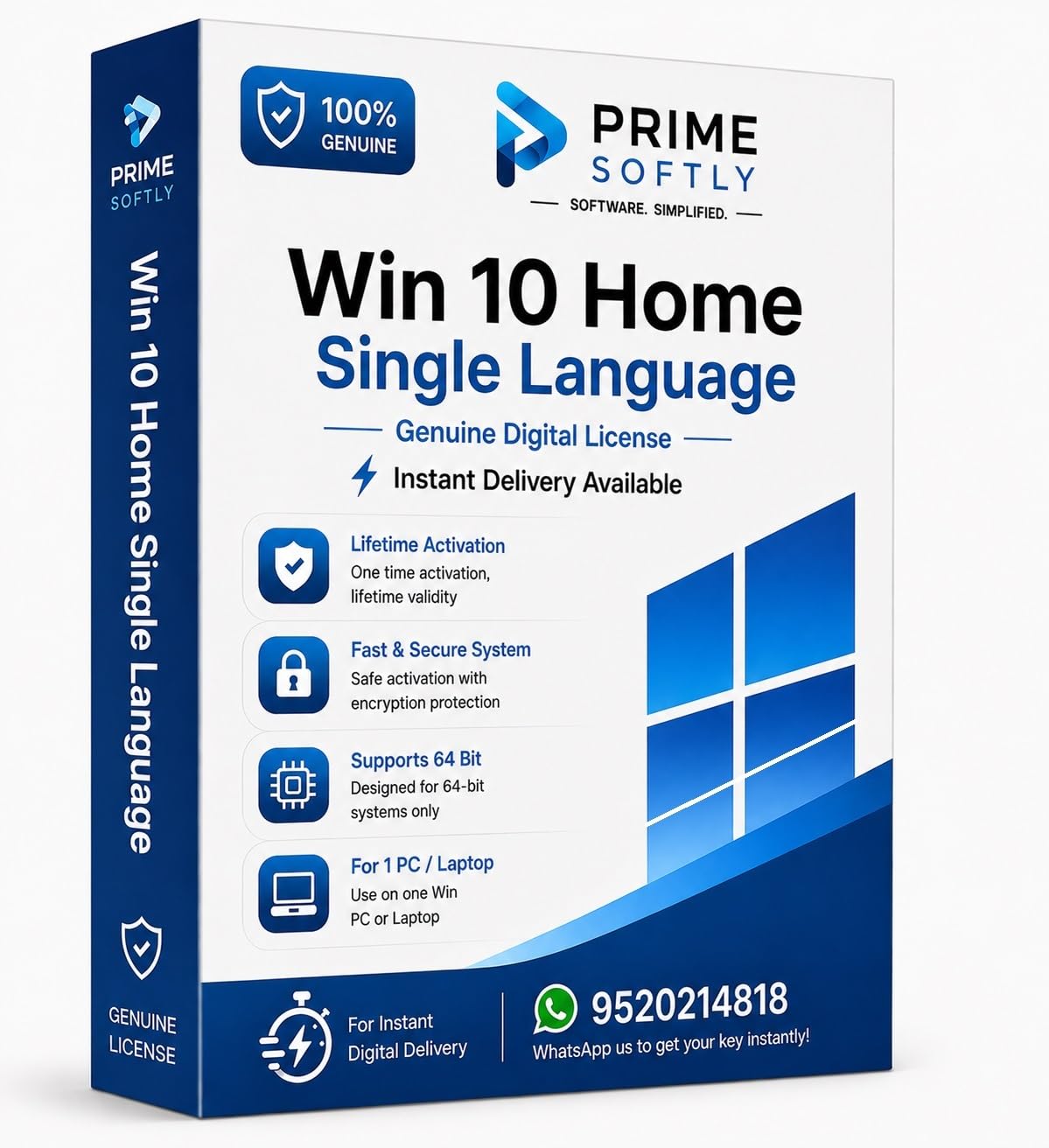 Win 10 Home Single Language Lifetime Activation Key | Professional Digital License | 64-Bit | Single PC | Instant Access-image-38
