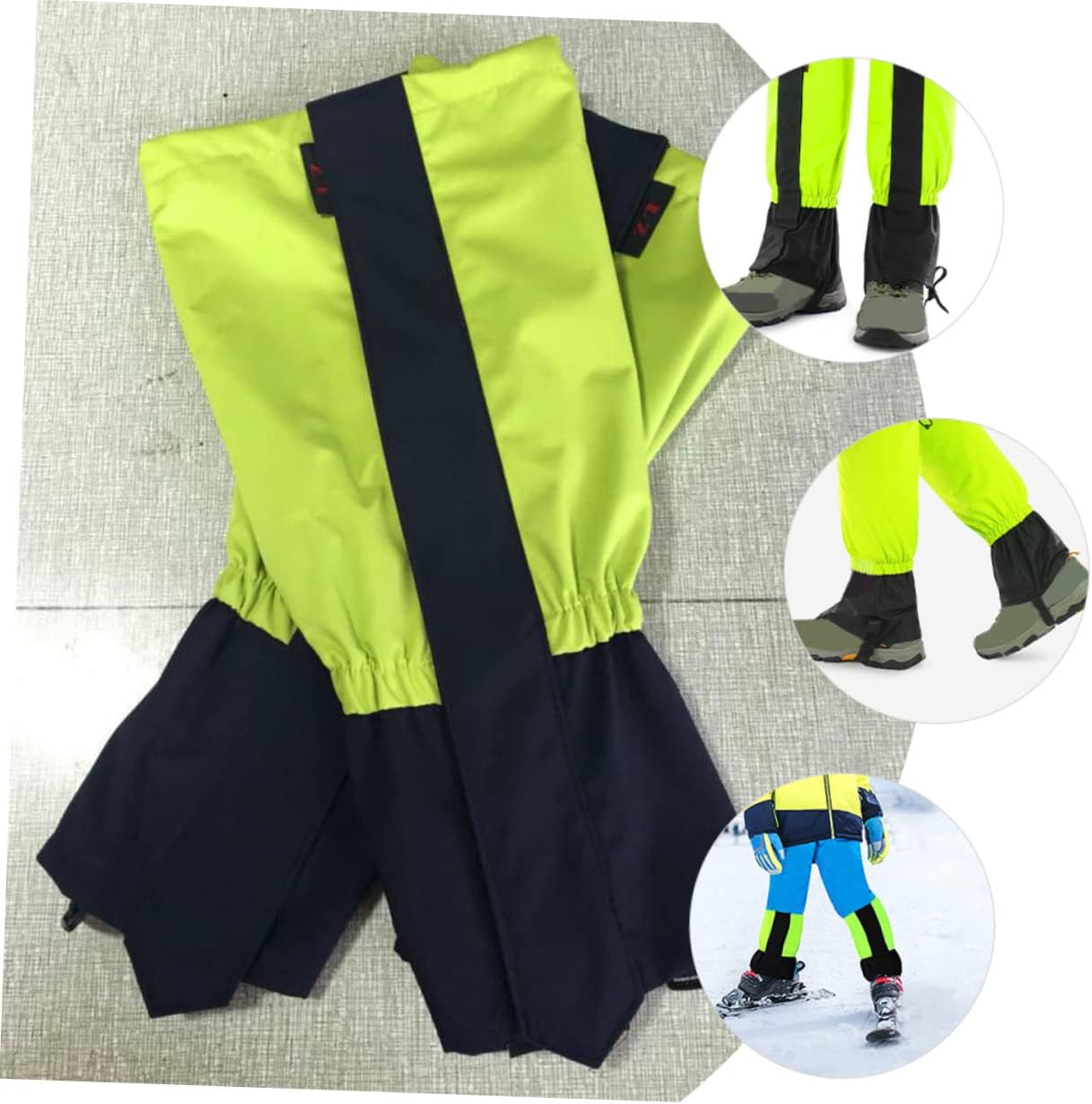 Waterproof and Boot Covers Gaiters for Shoes Leg Sleeves Outdoor Leg Protective Covers
