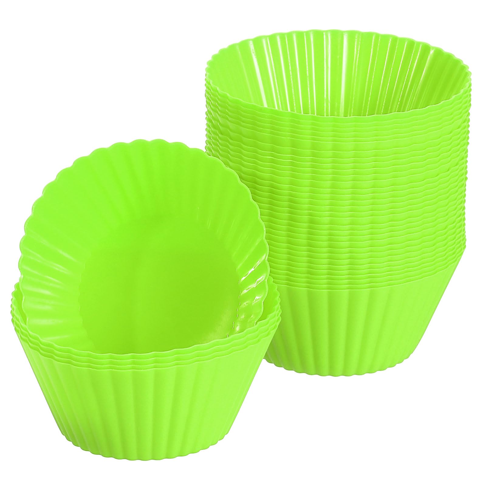 Forros de silicona para cupcakes uxcell: olvídate de la masa pegada con estos moldes antiadherentes