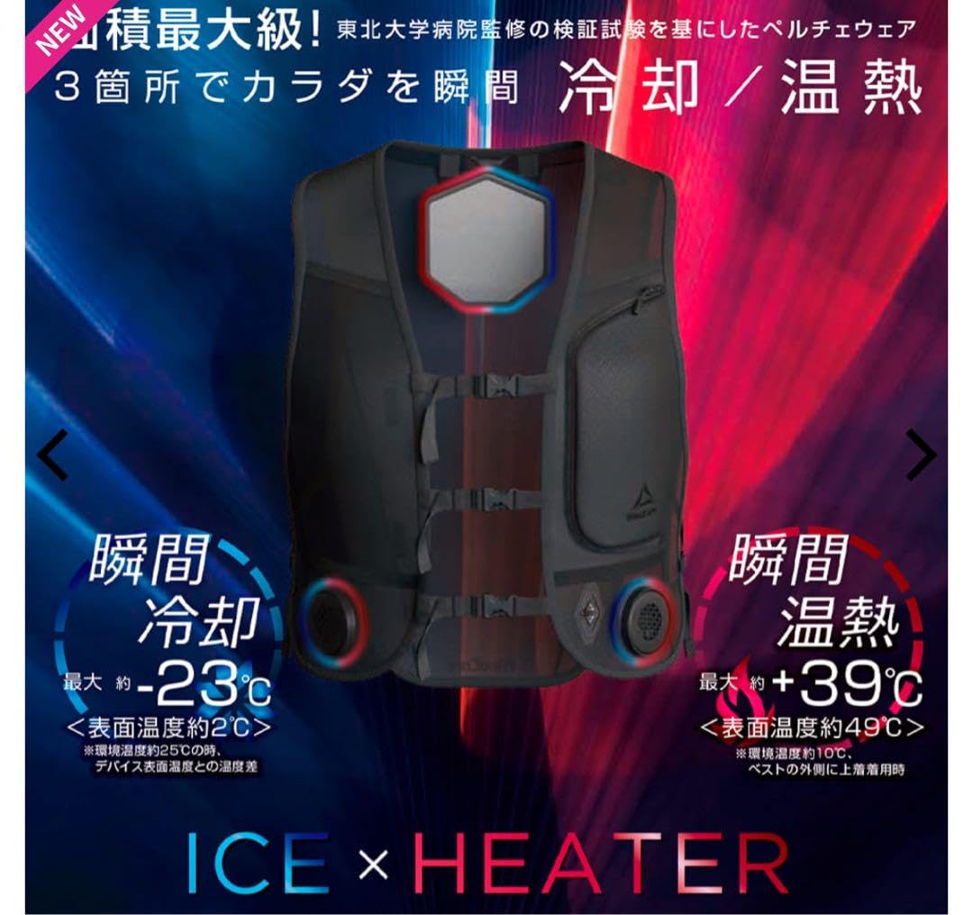 未使用 ワークマン 冷暖房服 WindCore PRO モデル ペルチェベスト 61h6dz9rEdL._UY1000_.jpg