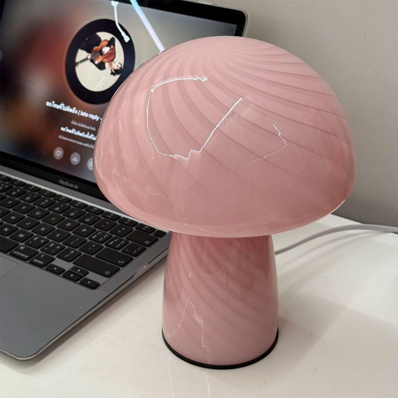 Generisch Lampe champignon pour chambre, veilleuse champignon, couleur de