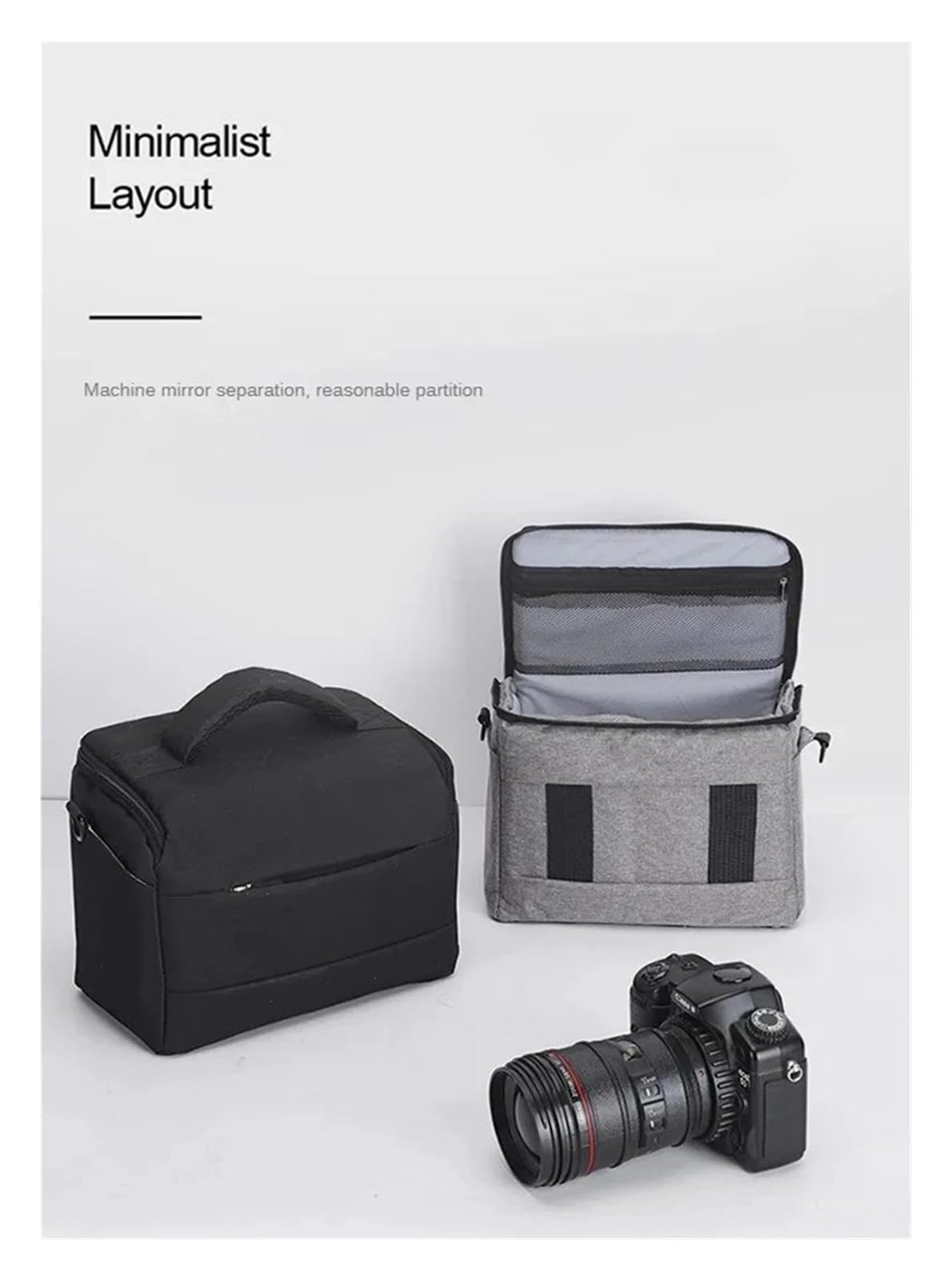 Zaino macchina fotografica per drone DSLR Borsa per fotocamera reflex per Pe&nt&ax K3, K5, borsa a tracolla in nylon, borsa portatile per fotografo