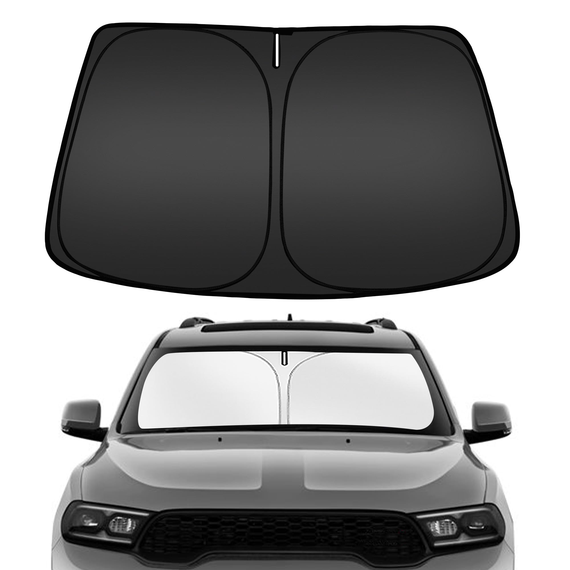 ARISMOTOR Windshield Sun Shade for Dodge Durango 2011-2026 2027