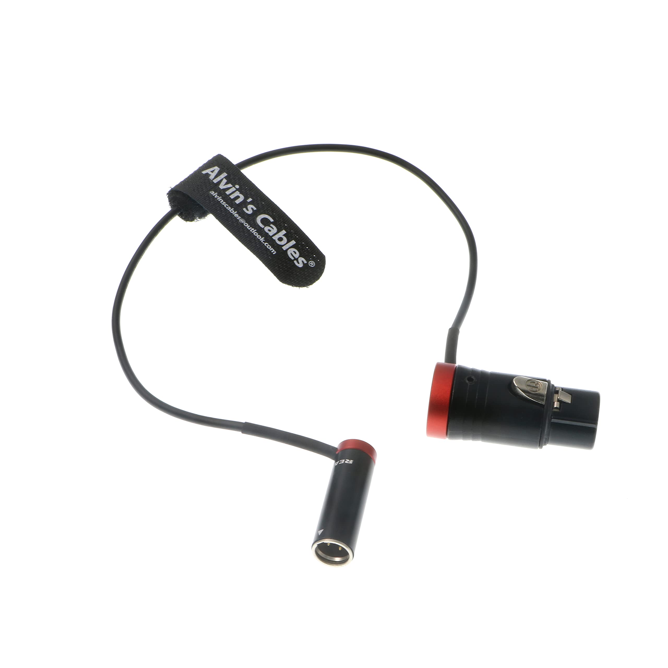 REXLIS 1FT Mini XLR Male To XLR Female Adapter Cable, 3-Pin Mini XL Mannelijk Naar Xlr Vrouwelijk Adapterkabel 3 Pins Mini Xlr Naar Xlr Videokabel Voor Bmpcc 4