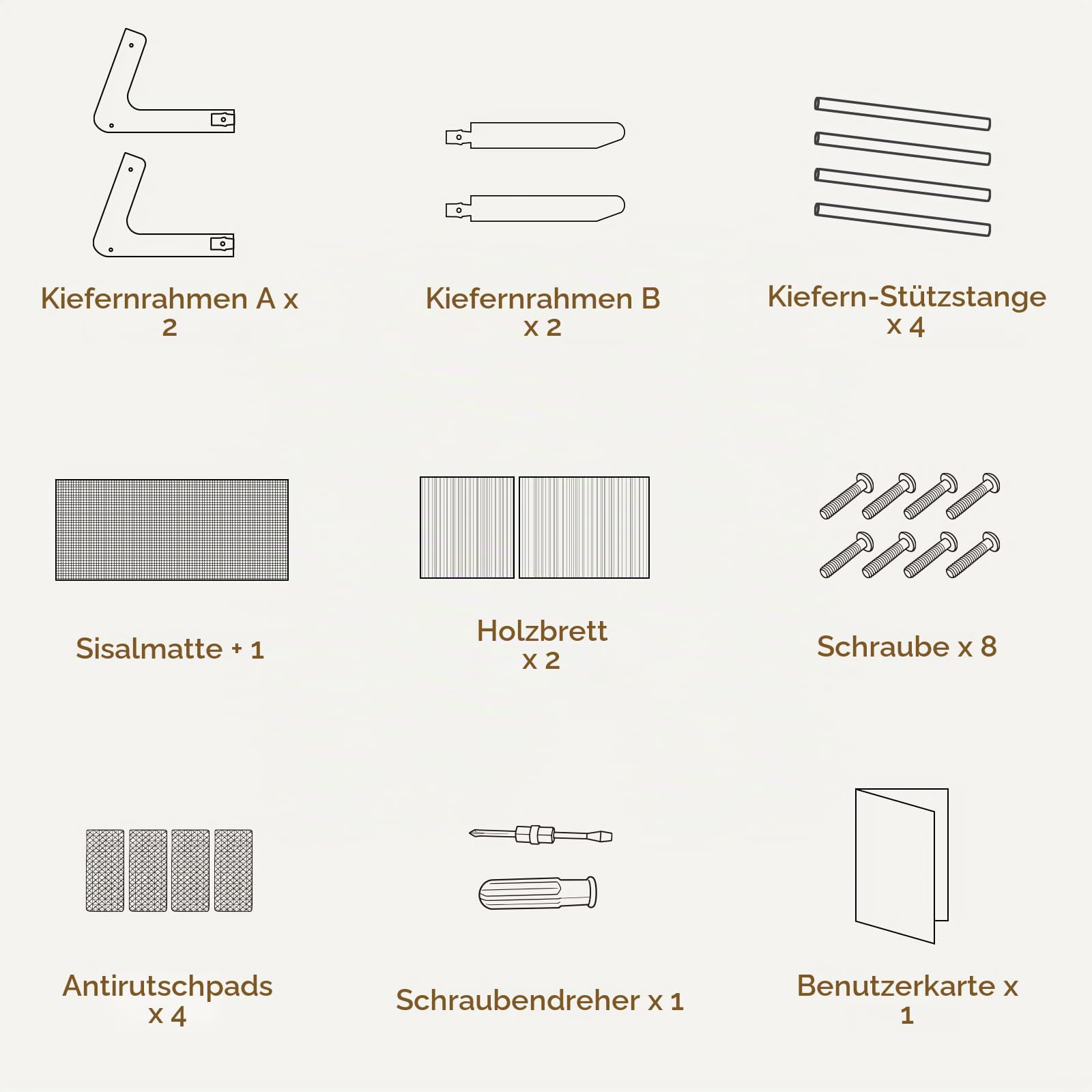 Gimars L-Form Kratzbrett für Katze - 63cm Hoch, Natursisal & Holz-Kratzmöbel, Dual-Use Kratzsäule für Kratzen, Spielen & Ausruhen