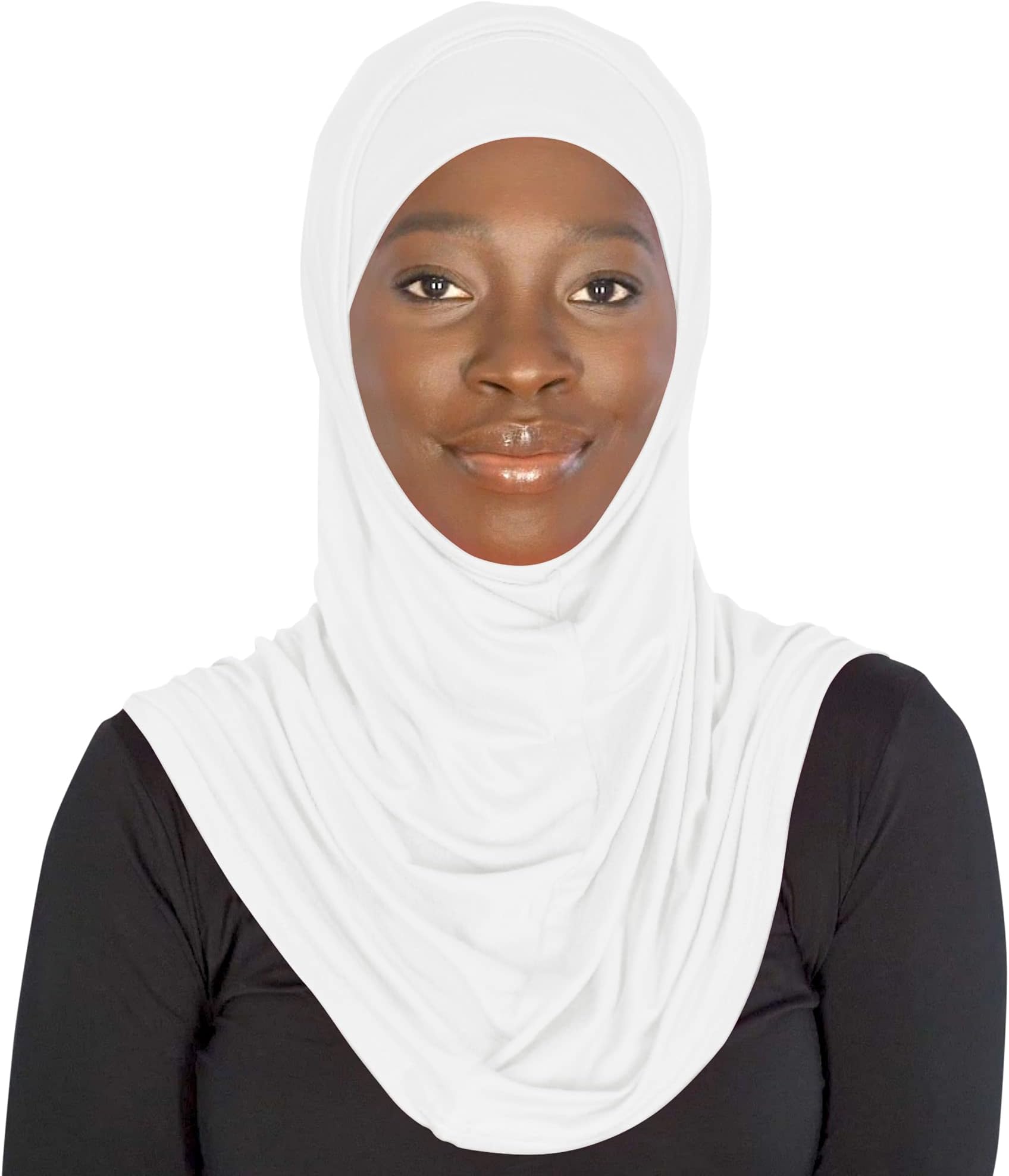 Haute HijabTheHijabStore.com Women's 2 Piece Amira Jersey Hijab - Soft Modal Stretch Head Scarf with Tube Under Scarf Cap