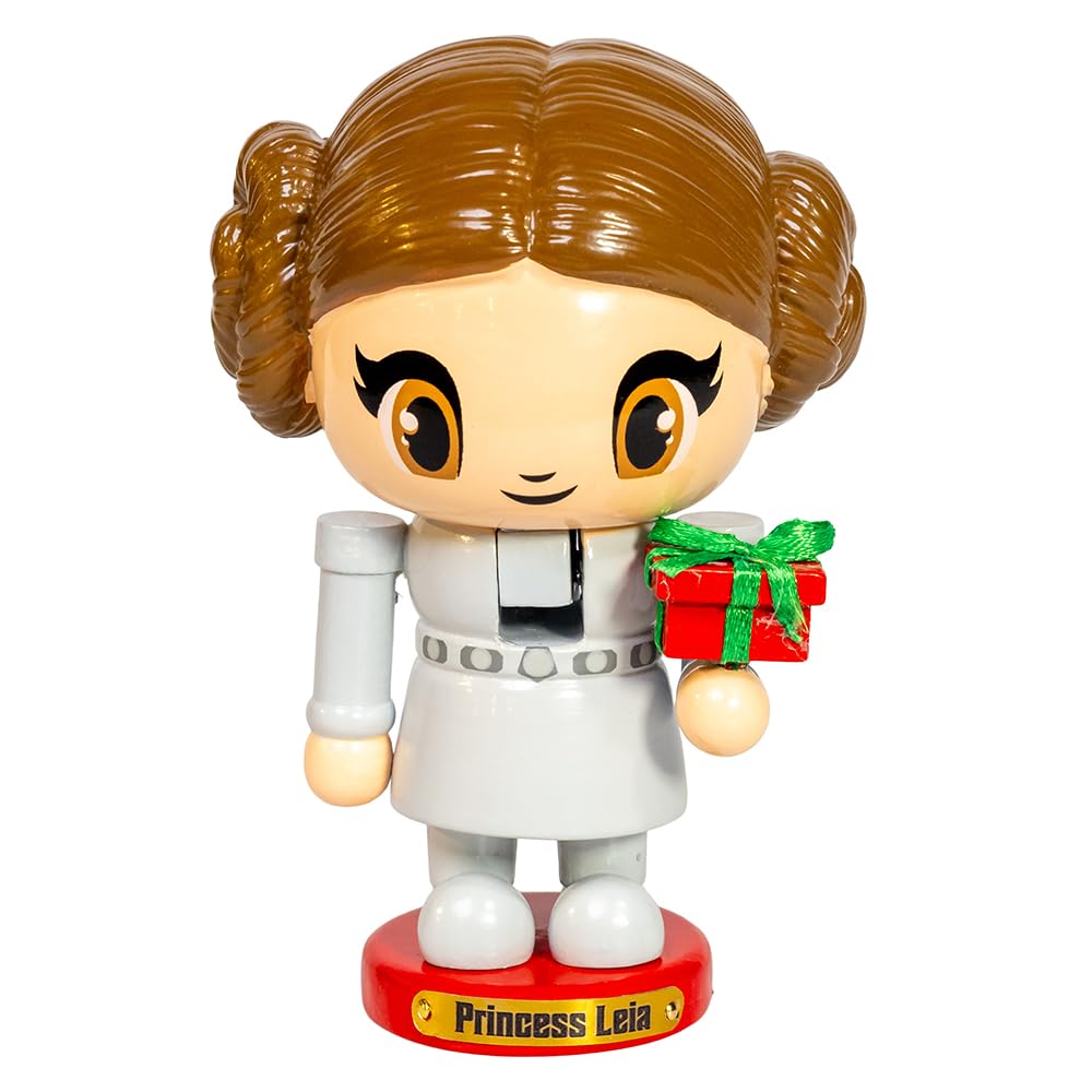 STAR WARS Kurt Adler 5" Princess Leia Little Legends Nutcracker.