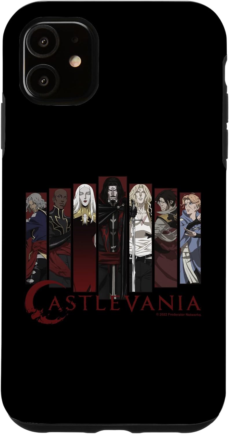 iPhone 11 Pro Castlevania Characters Group Panels Case