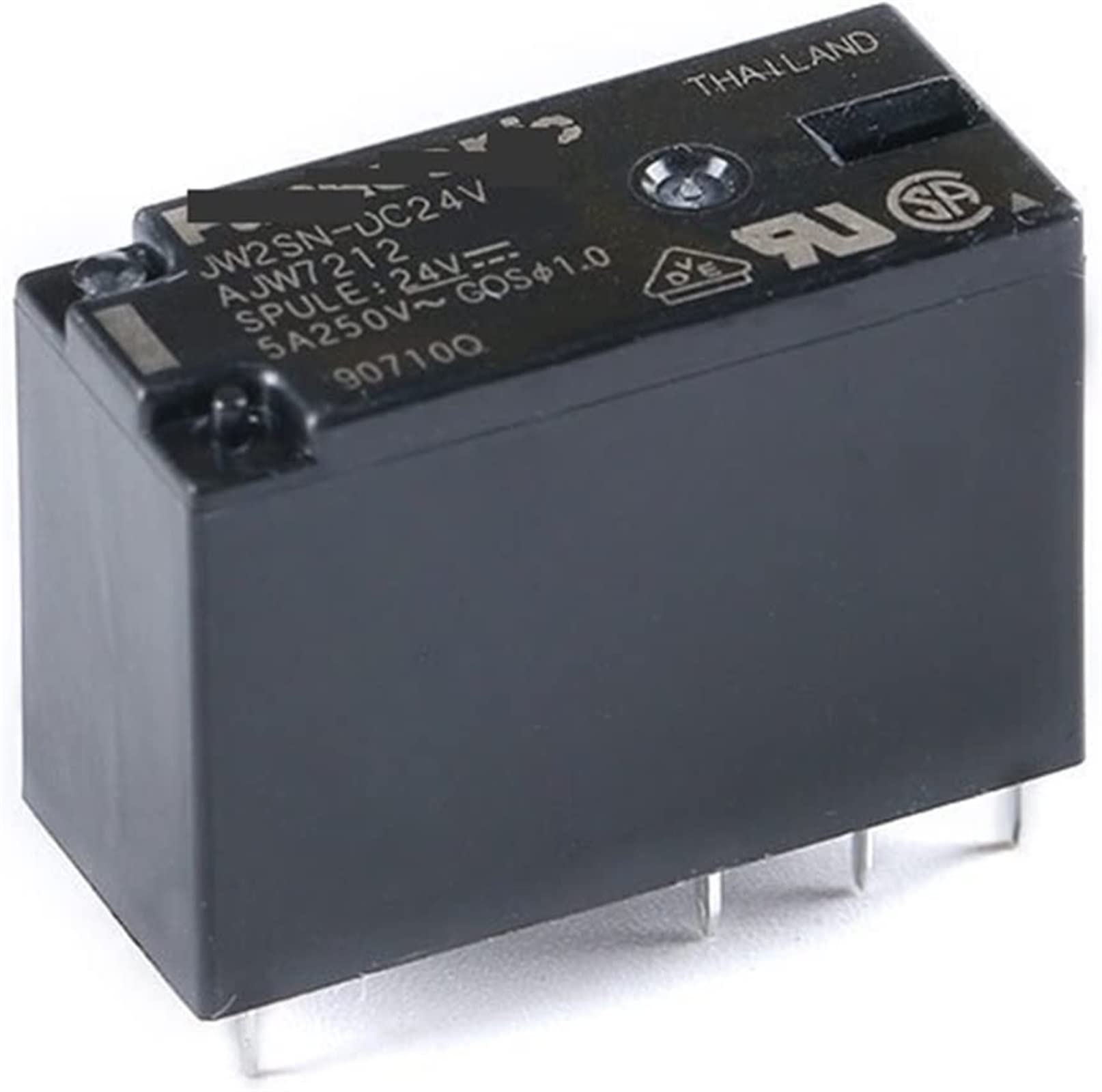 LKPEHTAGN Relay 5A 12V 24V Power 8Pin JW2SN-DC24V JW2SN DC24V AJW7212 JW2SN-DC12V DC12V AJW7211