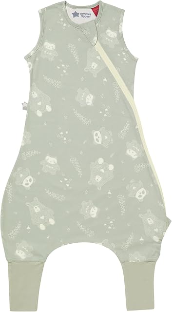 Tommee Tippee Baby Sleep Bag with Legs, 18-36m, 2.5 TOG, The Original Grobag Steppeebag, Baby Romper Suit, Hip-Healthy Design, Soft Cotton-Rich Fabric, Woodland Gro Friends