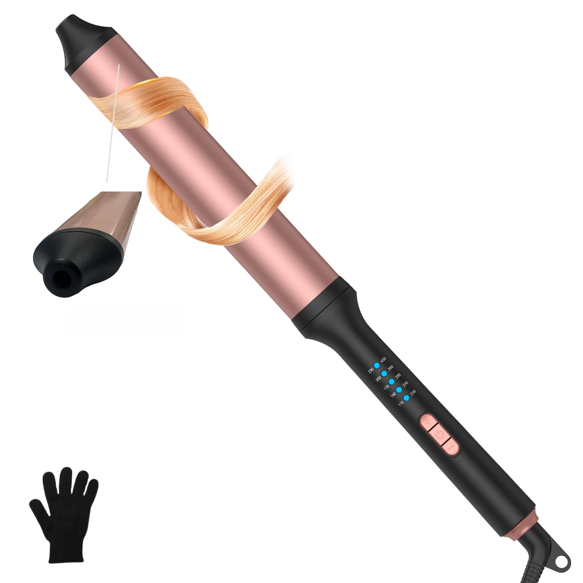 美品！RICCOH リッコー オーバルウェーブ oval wave Amazon.com: Oval Curling Iron 1 1/2 Inch, 1.5 Inch Curling