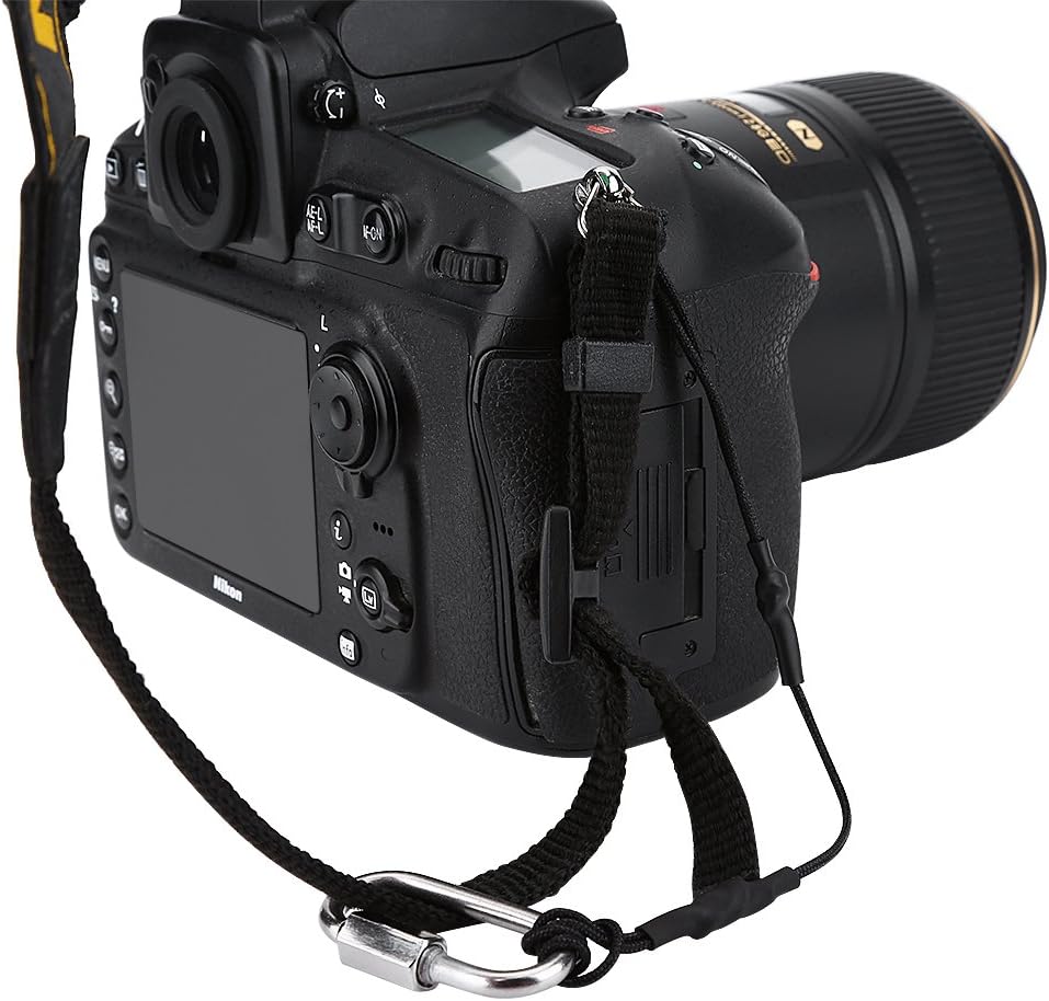 Camera Tether Safety Strap,Universal Camera Strap Safety Rope Tether with Clip Hook for DSLR Mirrorless Cameras