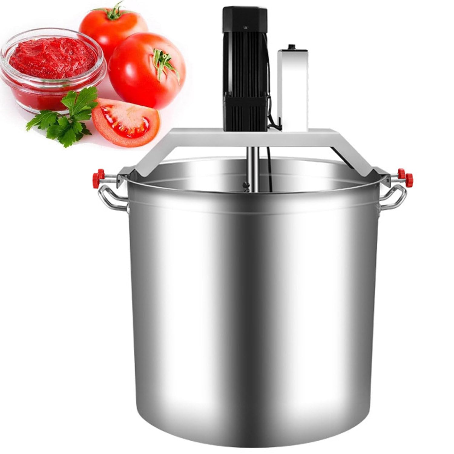 Hot Pot Przyprawa Dolna Zupa Sos Mieszadło, Komercyjny Garnek Mieszadło Żywności, Hot Pot Podstawa Sosu Stal Nierdzewna Maszyna Do Smażenia, Do Restauracji Hot Pot 80L
