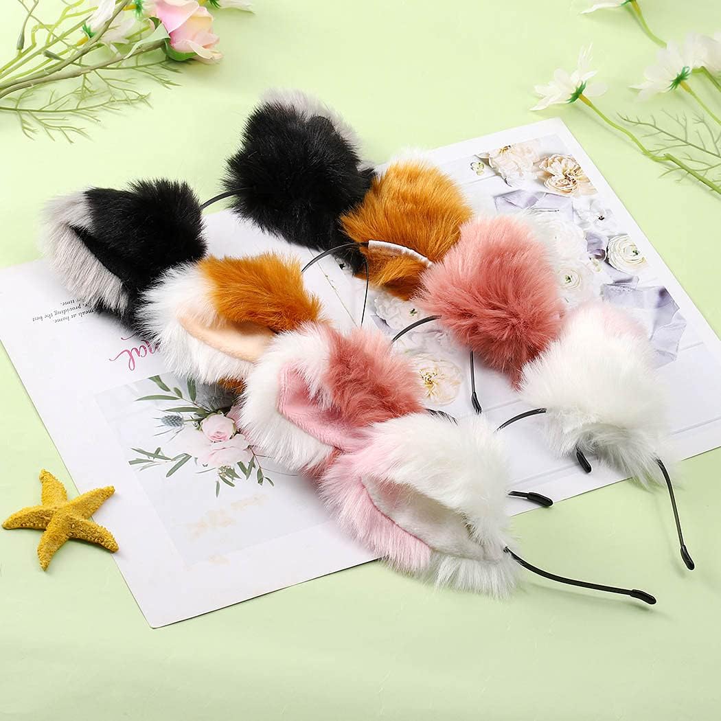 ウラニアン 猫耳 ヘッドバンド 猫耳 ヘッドピース ふわふわヘアフープ アニメ Amazon.co.jp: Uranian Cat Ears ヘッドバンド ネコの耳 ヘッド