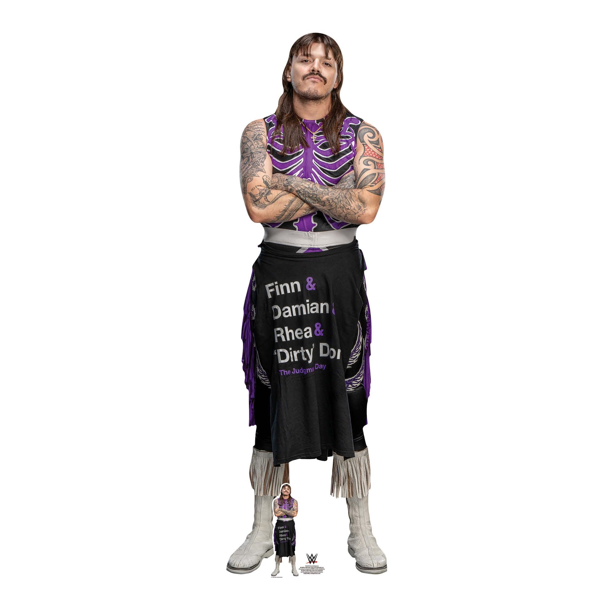 Idée Cadeau Fan de Catch : Découpe Carton Géante Dominik Mysterio WWE 187 cm