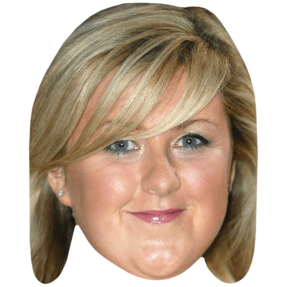 Celebrity Cutouts Lifelike Michelle Mcmanus (Fringe) Celebrity Mask, Flat Card Face, Fancy Dress Mask