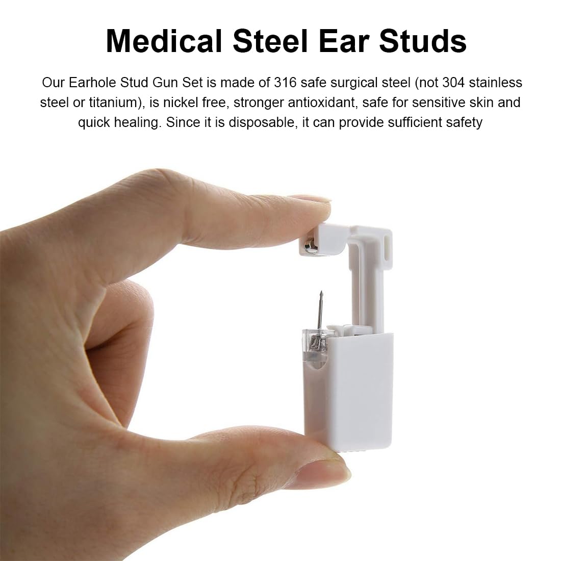 ILamourCar Pistolets De Perçage D'oreille Jetables, Lot De 6 Outil De