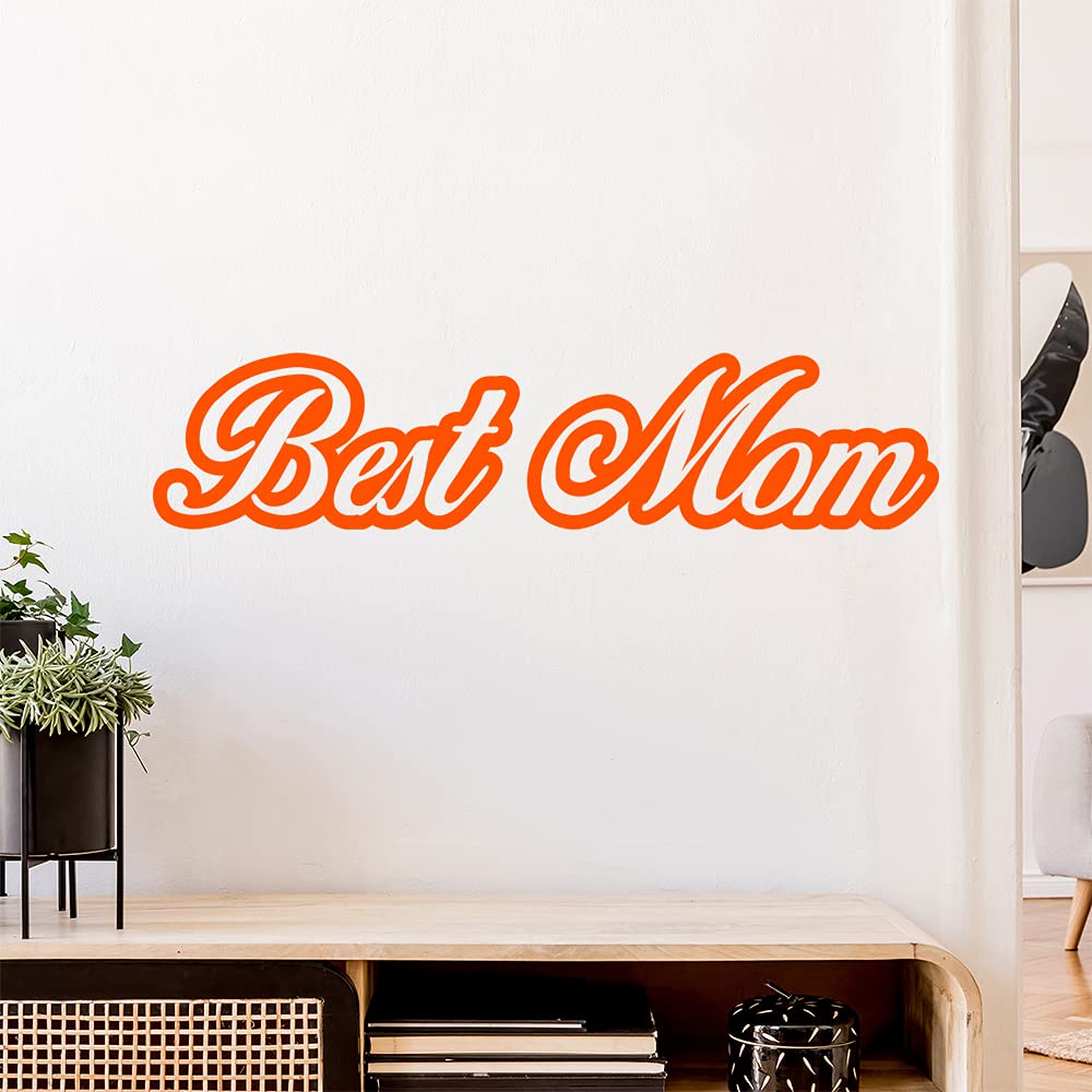 Best Mom Mother Family Wall Sticker