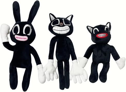 3PCS Siren Head Plush Toys Soft Horror Stuffed Animals Gift