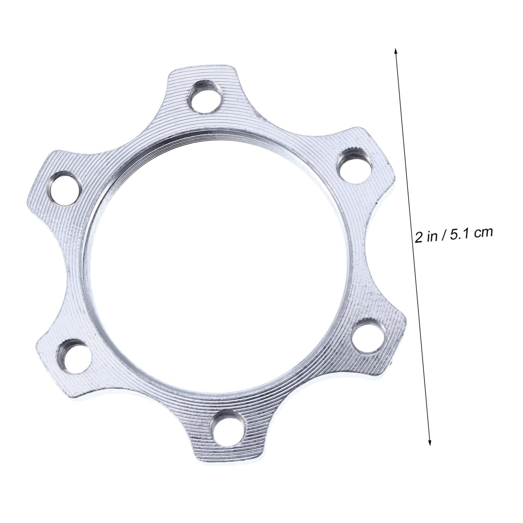 OSOLADY 6Pcs Adapter Conversion for Disc Brakes Flange for Mountain and Road Bikes and Disc Brake Hardware Enhance Your Cycling Experience