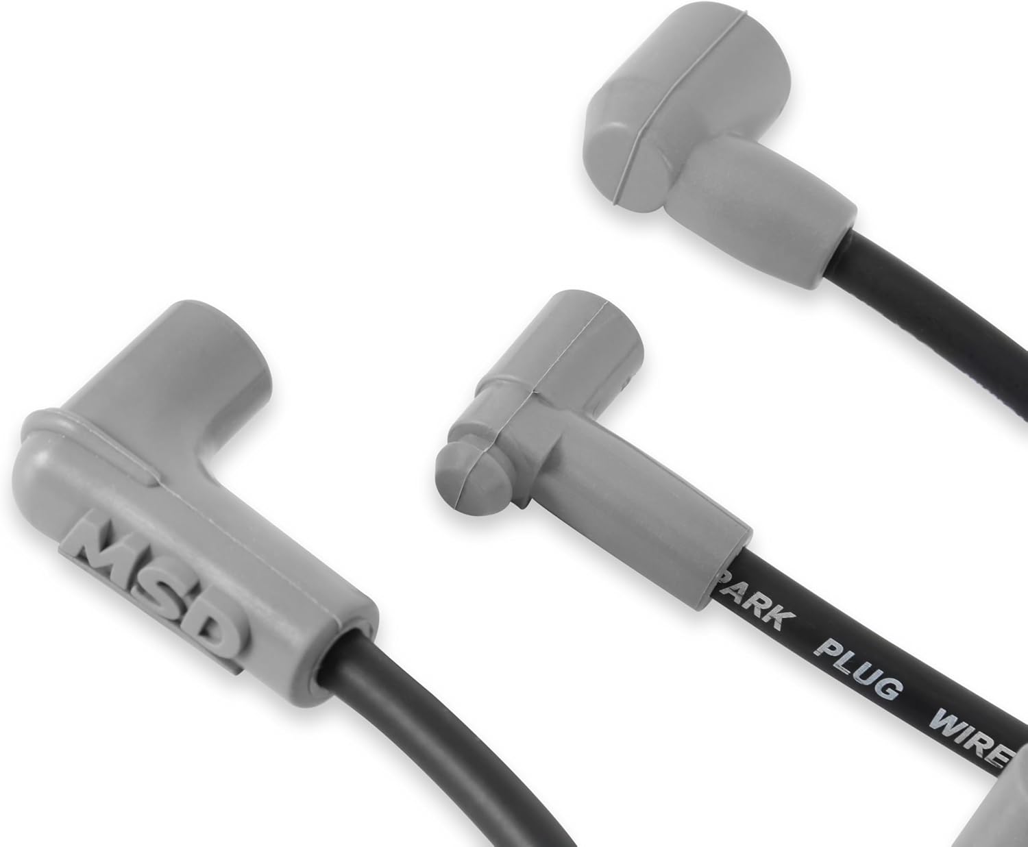 MSD 35603 Super Conductor Spark Plug Wire Set, Black