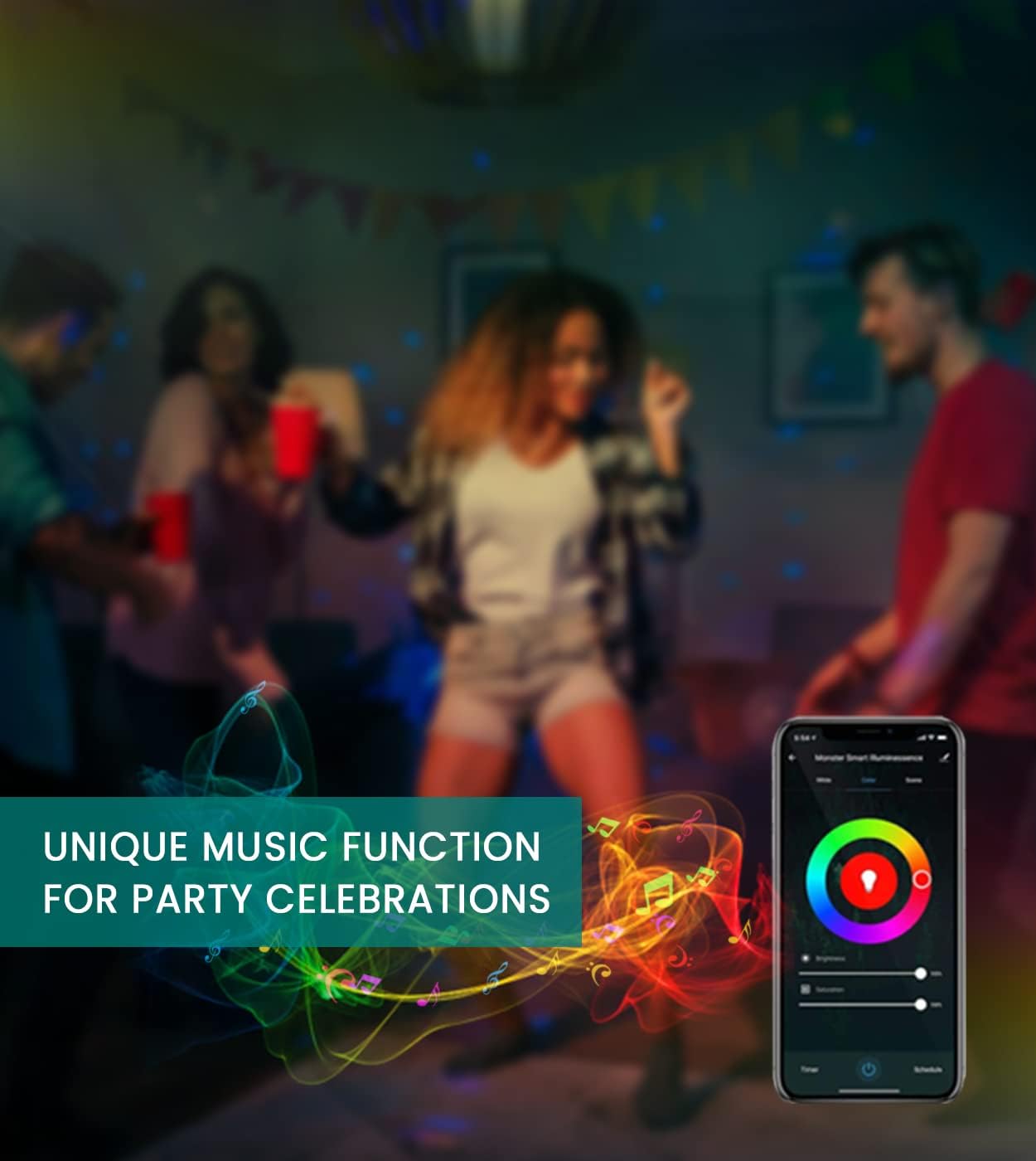 Corner Floor Lamp, 2 Pack, RGB Floor Lamp, Corner Led Lamp, Color Changing Floor Lamp, Led Lamps, Mood Lighting, Minimal Lamp, Corner Lights for Living Room