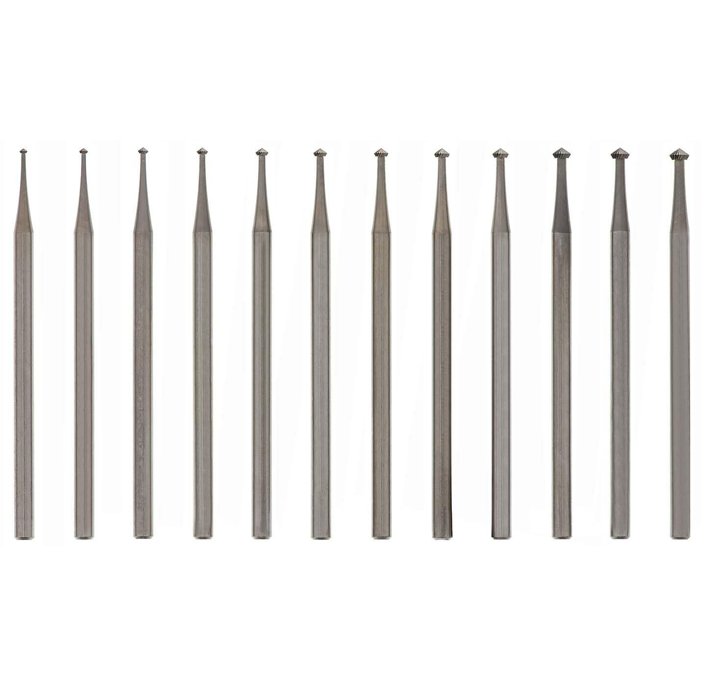 SWISSO12 x Carbon Steel Hart Bur For Jewelry Stone Setting Burs Size-0.80-2.0mm Pack Of 1 (B0CQ8M76H1) Amazon Price History, Amazon Price Tracker