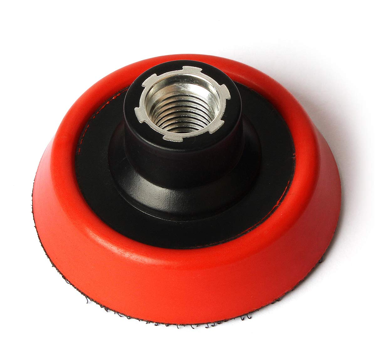 3" Hook and Loop Backer Pads with 5/8-11 Thread for Car Polisher Sanding Polishing (2-Pcs)