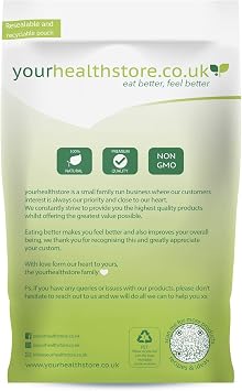 Egg White Powder 500g by yourhealthstore, Free Range, 84% Protein, No Additives, 100% Pure.