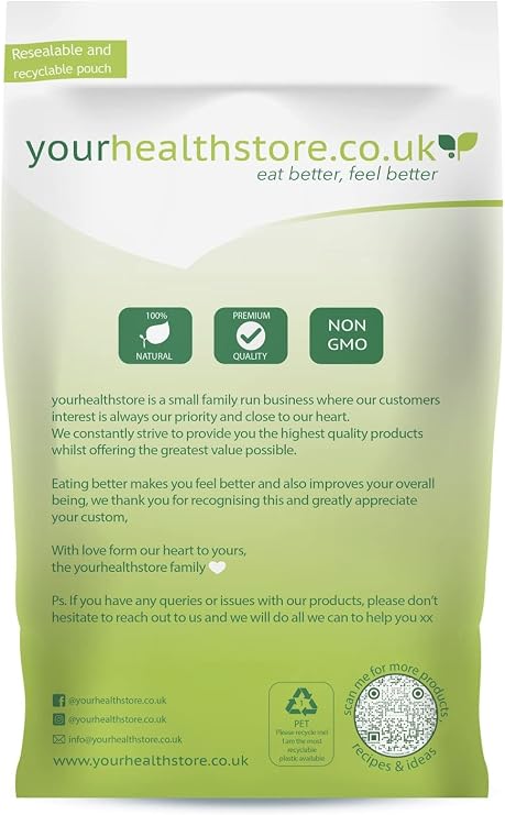 Egg White Powder 500g by yourhealthstore, Free Range, 84% Protein, No Additives, 100% Pure.